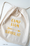camp survival backpack party favor