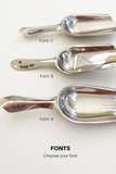 Personalized Stainless Steel Scoop – Same Engraving on Each