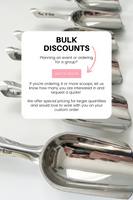Bulk order personalized scoops