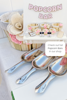 Personalized Stainless Steel Scoop – Same Engraving on Each