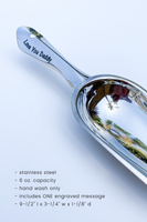 Personalized Engraved Scoop | Identical Engravings | Stainless Steel