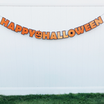 Happy Halloween party banner
