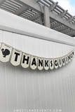 Thanksgiving holiday banner decoration