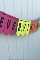 colorful everything banner