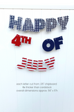fourth of July photo backdrop banner