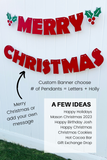 custom Christmas banner
