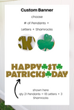 custom St Patrick's Day banner