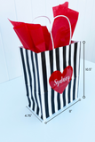 valentine gift wrap bag
