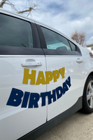 drive by birthday banner