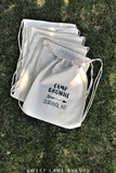 camper birthday personalized canvas bags