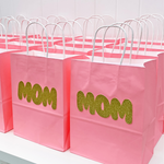 pink mom gift bags