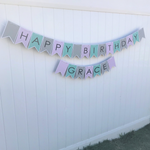 happy birthday grace custom banner