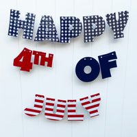 happy 4th of july banner