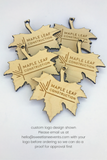custom logo maple leaf