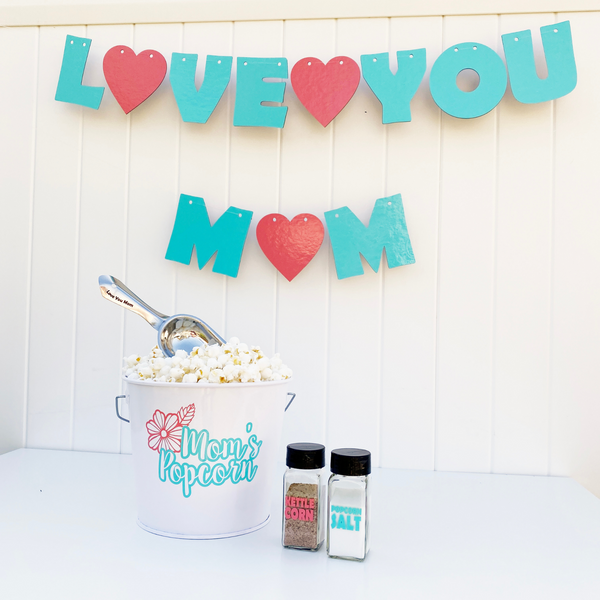 mothers day popcorn party in a box