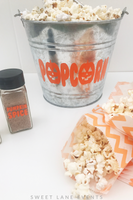 pumpkin spice popcorn bar