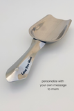 personalized engraved popcorn scoop for mom