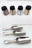 stainless steel personalized engraved popcorn scoop